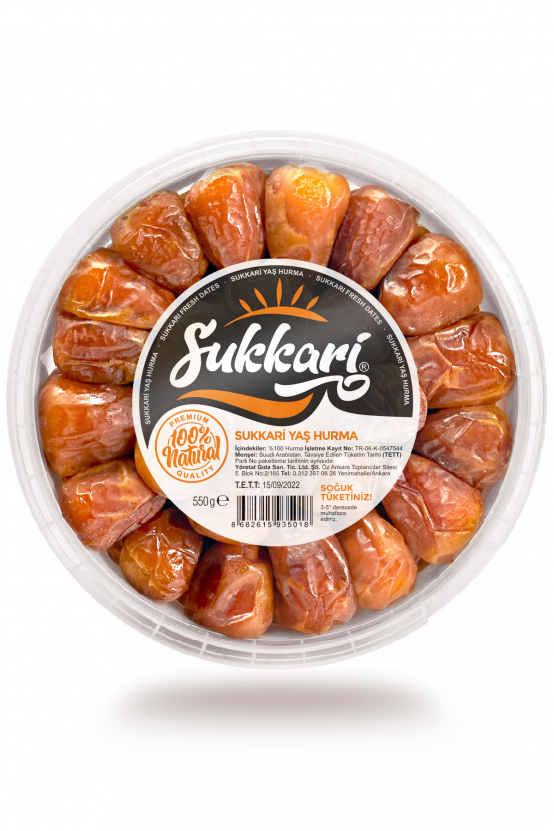 Sukkari Premium Yaş Hurma 500 gr. Sukkari Premium Yaş Hurma 500 gr.