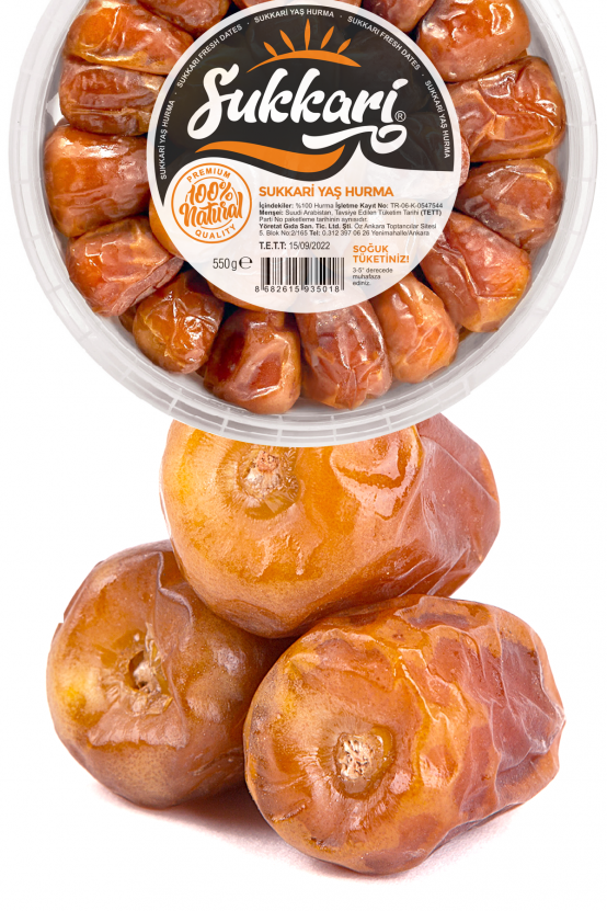 Sukkari Premium Yaş Hurma 500 gr. Sukkari Premium Yaş Hurma 500 gr.