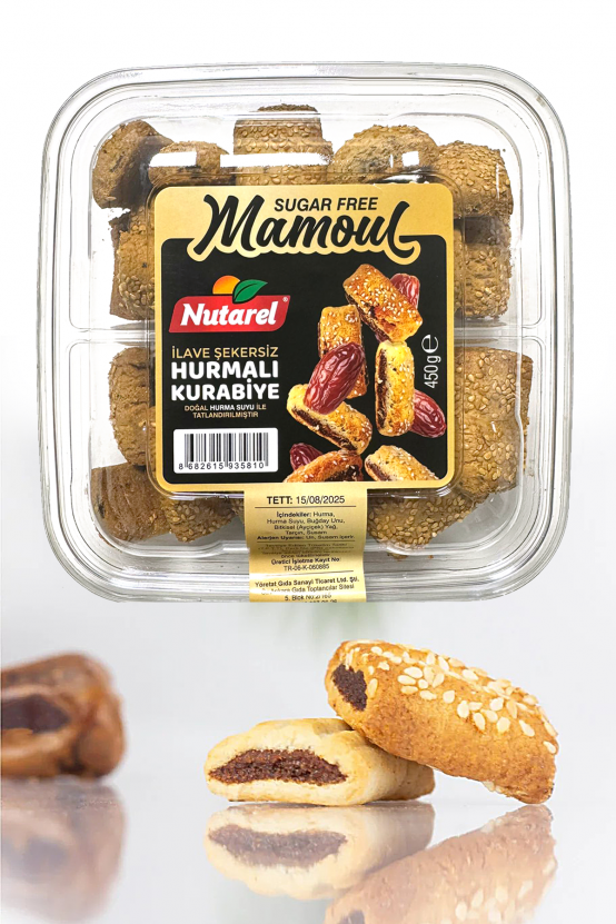 Hurmalı Kurabiye - Şeker İlavesiz Mamül 450 gr.
